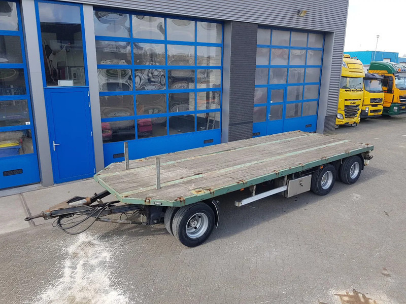 Kromhout Lengte 720 cm Hoogte 98 cm Twistlocks - קרון נגרר צד נופל/ שטוח: תמונה 1 Kromhout Lengte 720 cm Hoogte 98 cm Twistlocks - קרון נגרר צד נופל/ שטוח: תמונה 1
