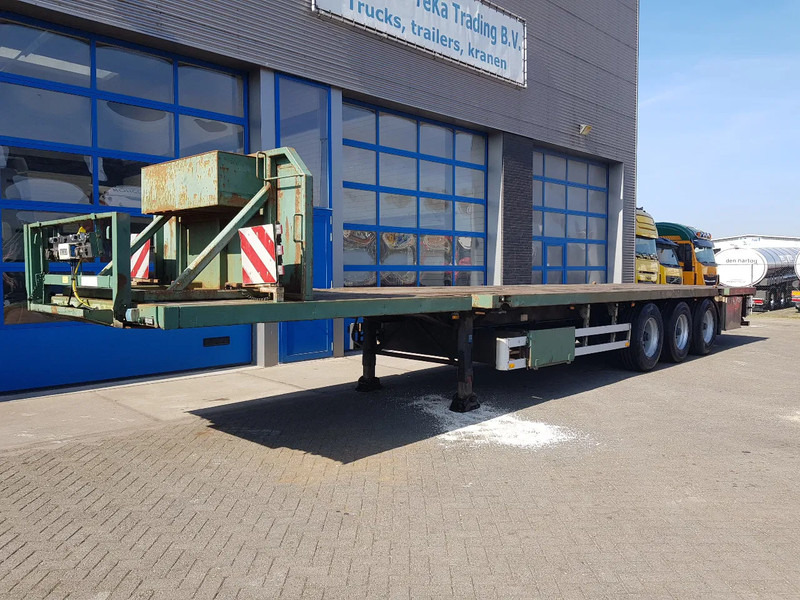 Pacton T3-001 Twistlocks Very good tires - סמיטריילר צד נופל/ שטוח: תמונה 2 Pacton T3-001 Twistlocks Very good tires - סמיטריילר צד נופל/ שטוח: תמונה 2