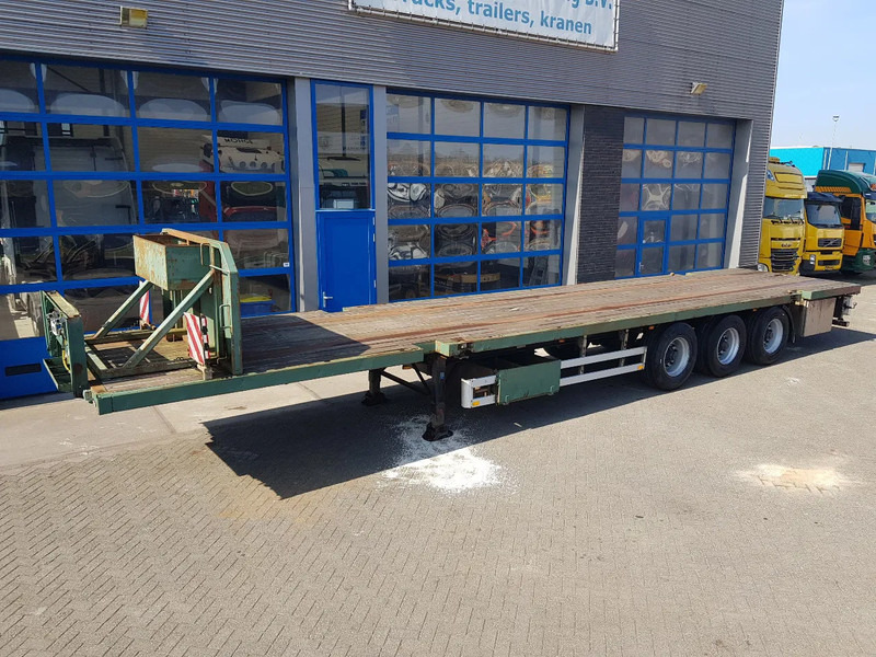 Pacton T3-001 Twistlocks Very good tires - סמיטריילר צד נופל/ שטוח: תמונה 1 Pacton T3-001 Twistlocks Very good tires - סמיטריילר צד נופל/ שטוח: תמונה 1