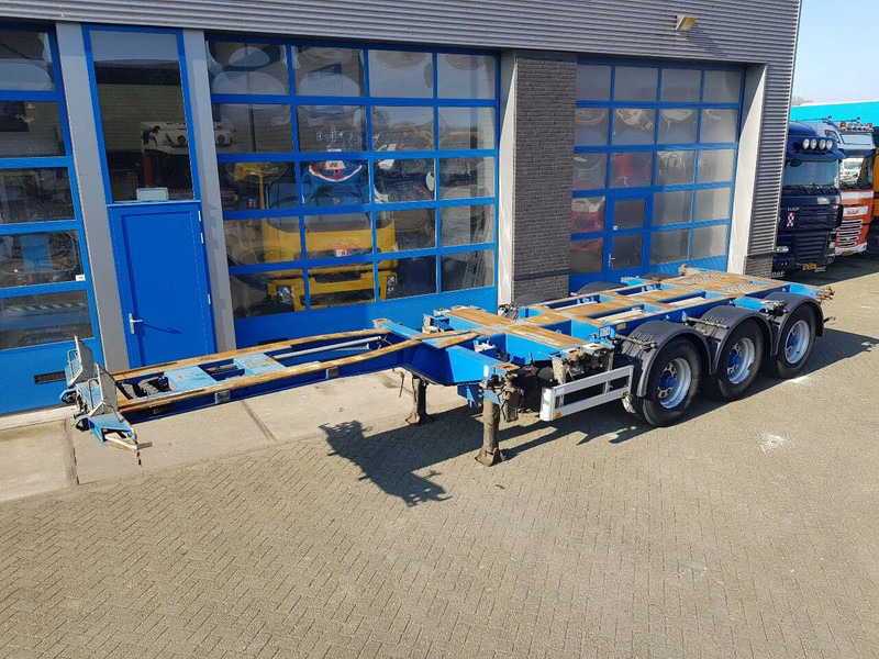 Pacton T3-010 Multi chassis Liftas BPW drum - סמיטריילר מוביל מכולות/ החלפת גוף: תמונה 1 Pacton T3-010 Multi chassis Liftas BPW drum - סמיטריילר מוביל מכולות/ החלפת גוף: תמונה 1