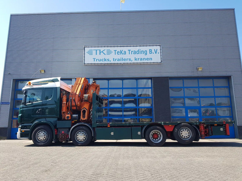 Scania R420 8x2 HIAB 800E-7 Hipro 80 ton/meter Winch Retarder - משאית מנוף: תמונה 5 Scania R420 8x2 HIAB 800E-7 Hipro 80 ton/meter Winch Retarder - משאית מנוף: תמונה 5