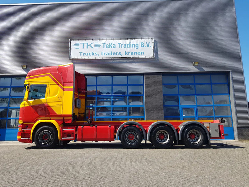 Scania R450 8x2 Topline ADR EX/II, EX/III, FL en AT SCR only - מוביל מכולות/ משאית החלפת גוף: תמונה 3 Scania R450 8x2 Topline ADR EX/II, EX/III, FL en AT SCR only - מוביל מכולות/ משאית החלפת גוף: תמונה 3