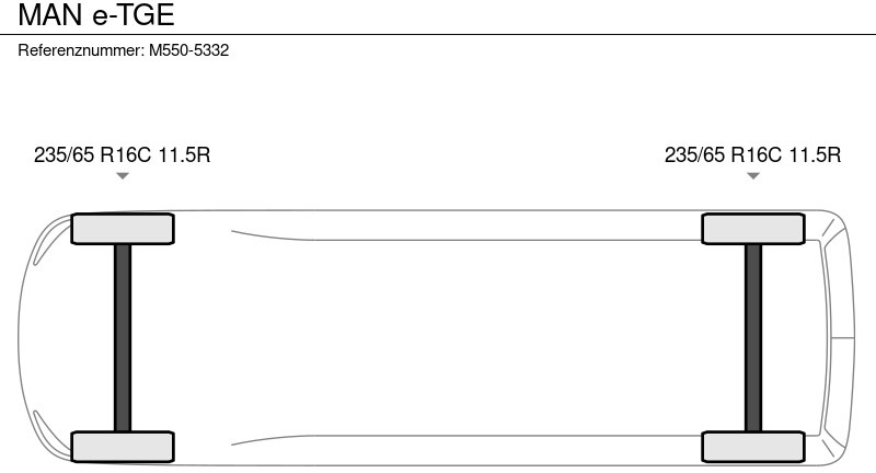 MAN E-TGE - כלי רכב מסחרי עם לוח, כלי רכב מסחרי חשמלי: תמונה 2 MAN E-TGE - כלי רכב מסחרי עם לוח, כלי רכב מסחרי חשמלי: תמונה 2