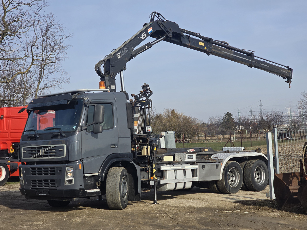 VOLVO FM 380 HOOK SYSTEM / HIAB 166 D2 DUO - משאית הרמת וו: תמונה 5 VOLVO FM 380 HOOK SYSTEM / HIAB 166 D2 DUO - משאית הרמת וו: תמונה 5