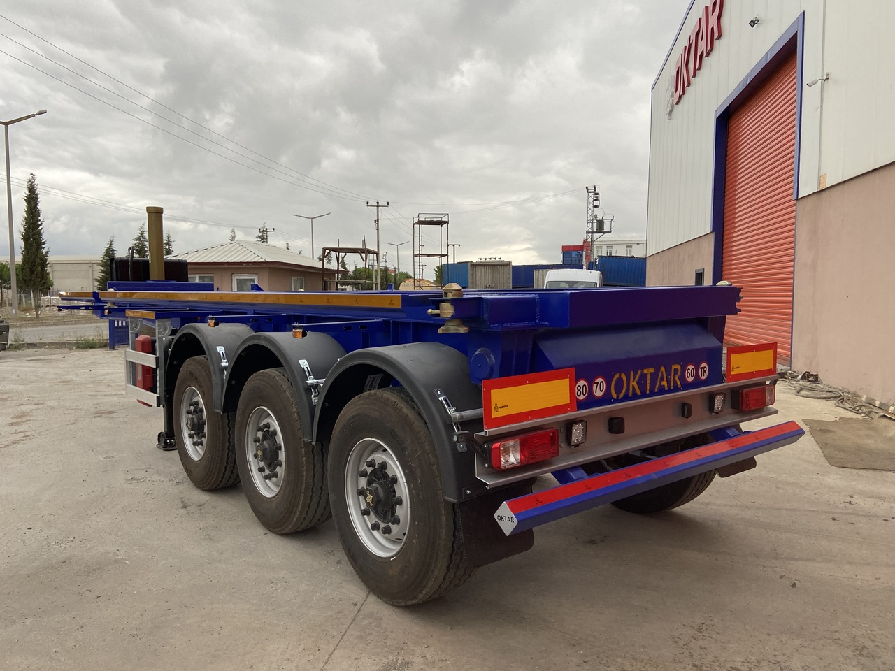 הַחכָּרָה OKTAR CONTAINER TIPPER TRAILER ADR 2023 OKTAR CONTAINER TIPPER TRAILER ADR 2023: תמונה 6