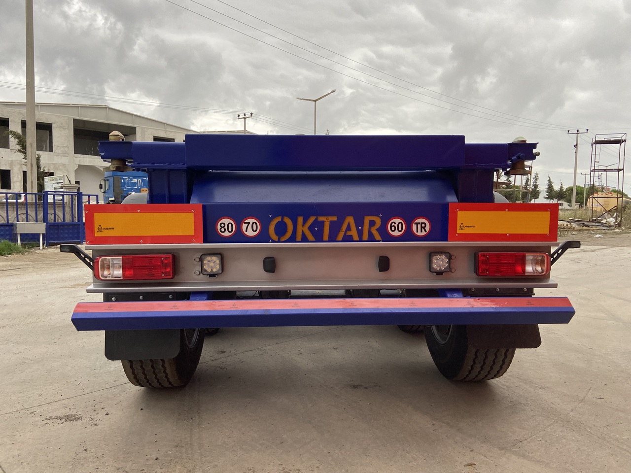 הַחכָּרָה OKTAR CONTAINER TIPPER TRAILER ADR 2023 OKTAR CONTAINER TIPPER TRAILER ADR 2023: תמונה 7