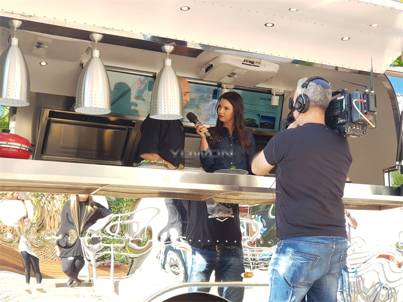 Yowon customized concession food trailer catering cart - קרון נגרר לממכר: תמונה 2 Yowon customized concession food trailer catering cart - קרון נגרר לממכר: תמונה 2