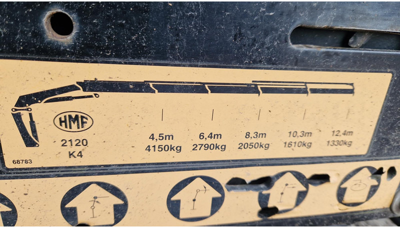 HMF 2120K4 700 hours - עגורן מעמיס עבור משאית: תמונה 5 HMF 2120K4 700 hours - עגורן מעמיס עבור משאית: תמונה 5
