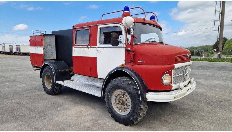 Mercedes-Benz 1113 4X4 new tank - משאית אש: תמונה 2 Mercedes-Benz 1113 4X4 new tank - משאית אש: תמונה 2