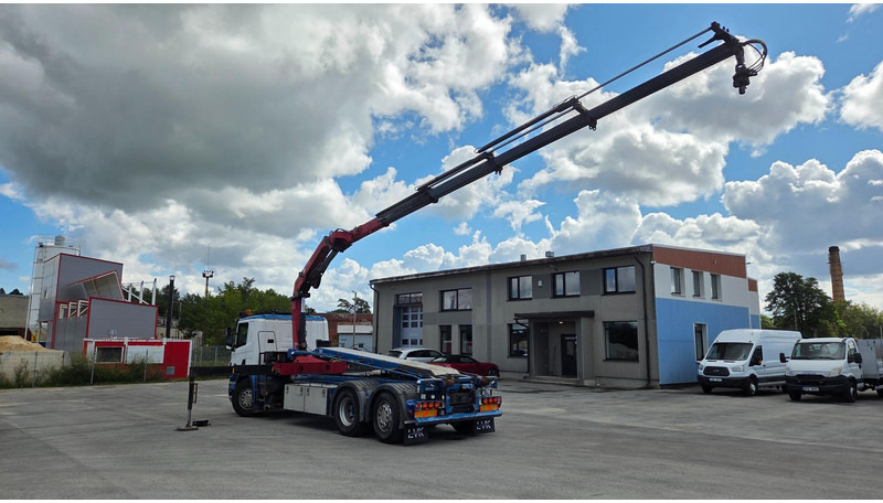 Scania P360 6X2*4 HMF 1720K4 EURO6 - משאית מערכת כבלים, משאית מנוף: תמונה 4 Scania P360 6X2*4 HMF 1720K4 EURO6 - משאית מערכת כבלים, משאית מנוף: תמונה 4