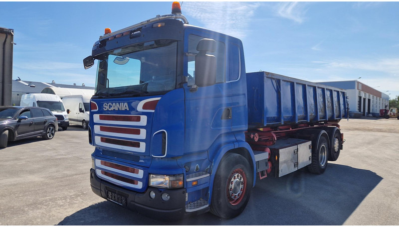 Scania R340 6X2*4 + Container - משאית מערכת כבלים: תמונה 1 Scania R340 6X2*4 + Container - משאית מערכת כבלים: תמונה 1