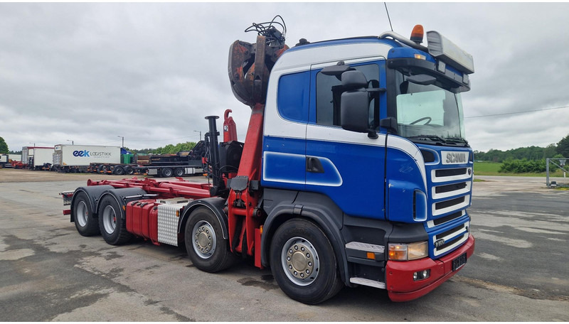 Scania R500 8X4 Epsilon E250Z95 - משאית הרמת וו, משאית מנוף: תמונה 4 Scania R500 8X4 Epsilon E250Z95 - משאית הרמת וו, משאית מנוף: תמונה 4
