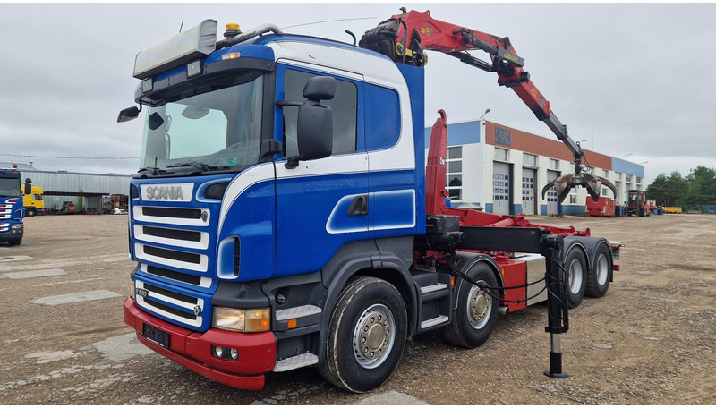Scania R500 8X4 Epsilon E250Z95 - משאית הרמת וו, משאית מנוף: תמונה 1 Scania R500 8X4 Epsilon E250Z95 - משאית הרמת וו, משאית מנוף: תמונה 1