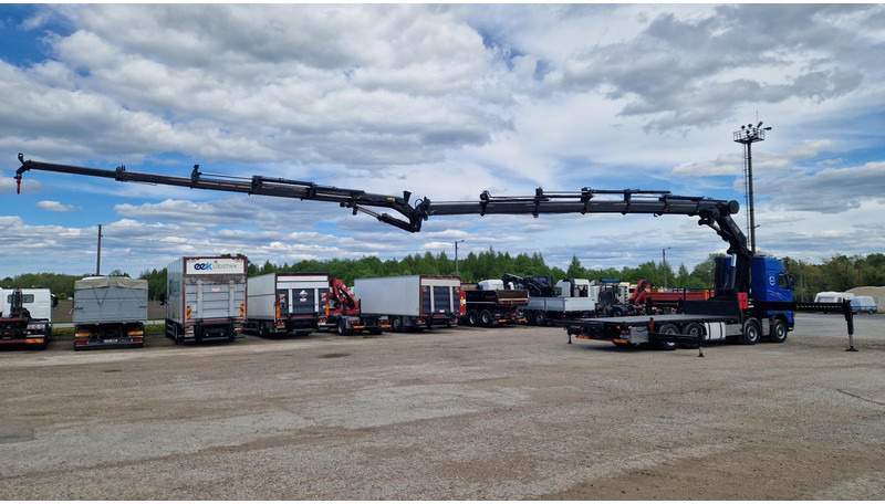 Volvo FH480 8X4 HIAB 800E-6 HiPro + JIB170X5 - משאית צד נופל/ שטוחה, משאית מנוף: תמונה 3 Volvo FH480 8X4 HIAB 800E-6 HiPro + JIB170X5 - משאית צד נופל/ שטוחה, משאית מנוף: תמונה 3