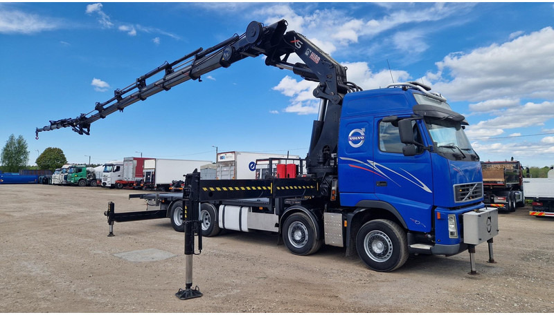 Volvo FH480 8X4 HIAB 800E-6 HiPro + JIB170X5 - משאית צד נופל/ שטוחה, משאית מנוף: תמונה 2 Volvo FH480 8X4 HIAB 800E-6 HiPro + JIB170X5 - משאית צד נופל/ שטוחה, משאית מנוף: תמונה 2