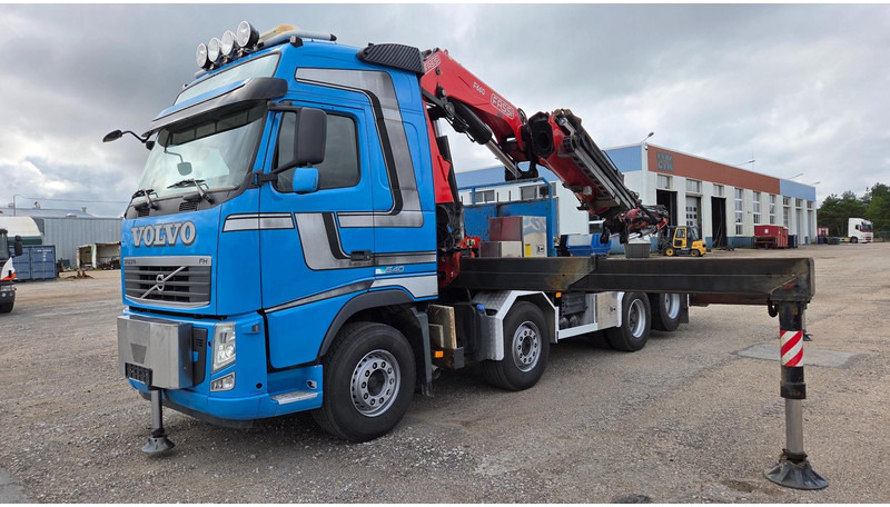 Volvo FH540 8X2 FASSI F660 + Jib max 33,5m. - משאית צד נופל/ שטוחה, משאית מנוף: תמונה 5 Volvo FH540 8X2 FASSI F660 + Jib max 33,5m. - משאית צד נופל/ שטוחה, משאית מנוף: תמונה 5