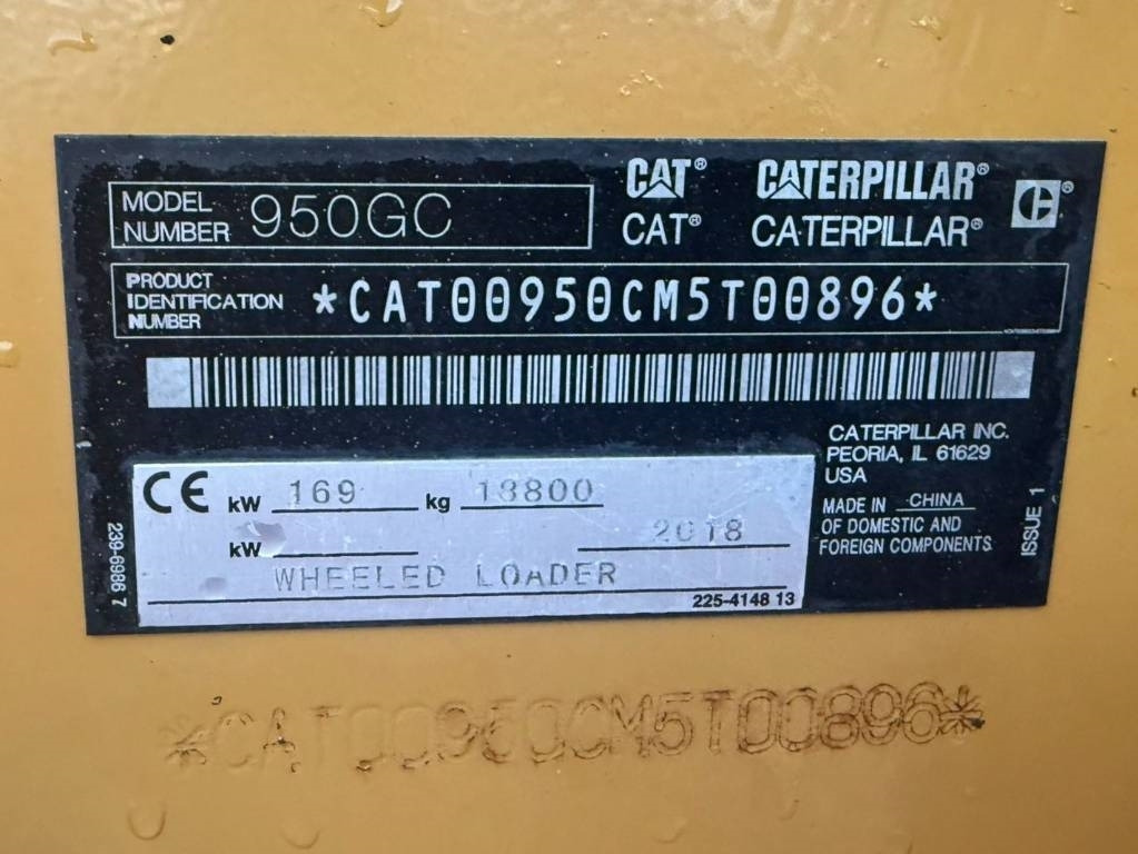 CAT 950 GC (Under Preparation) - מעמיס גלגלים: תמונה 2 CAT 950 GC (Under Preparation) - מעמיס גלגלים: תמונה 2