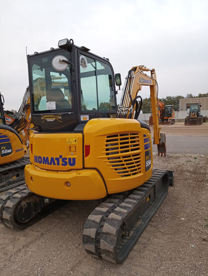 KOMATSU PC55MR-5 - מיני מחפר: תמונה 1 KOMATSU PC55MR-5 - מיני מחפר: תמונה 1