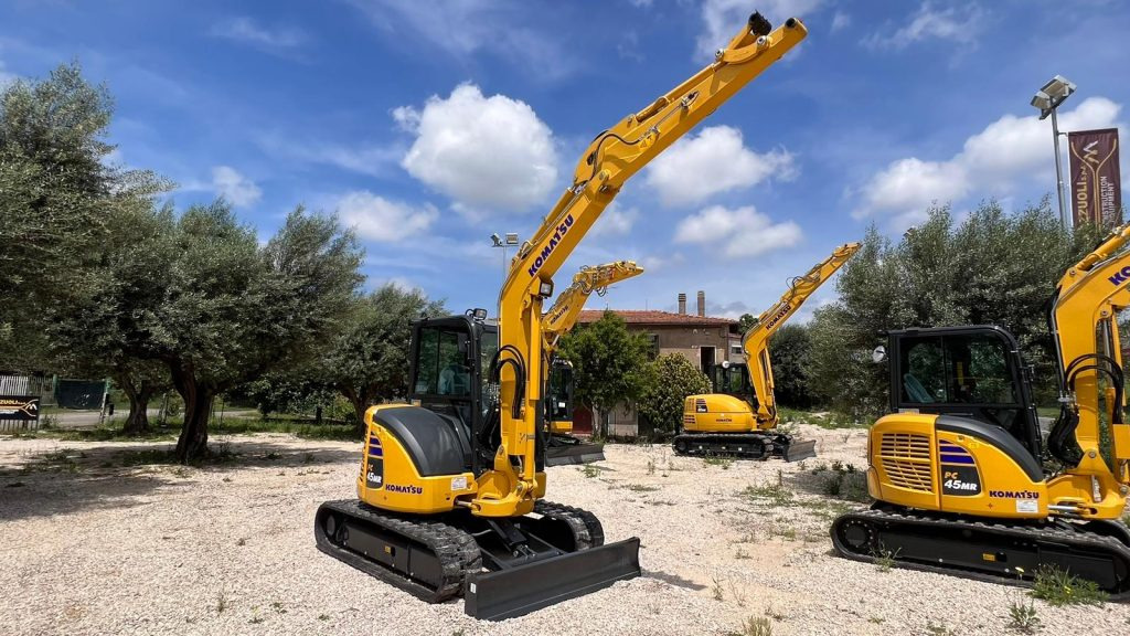 Komatsu PC45 MR-5 - מיני מחפר: תמונה 4 Komatsu PC45 MR-5 - מיני מחפר: תמונה 4