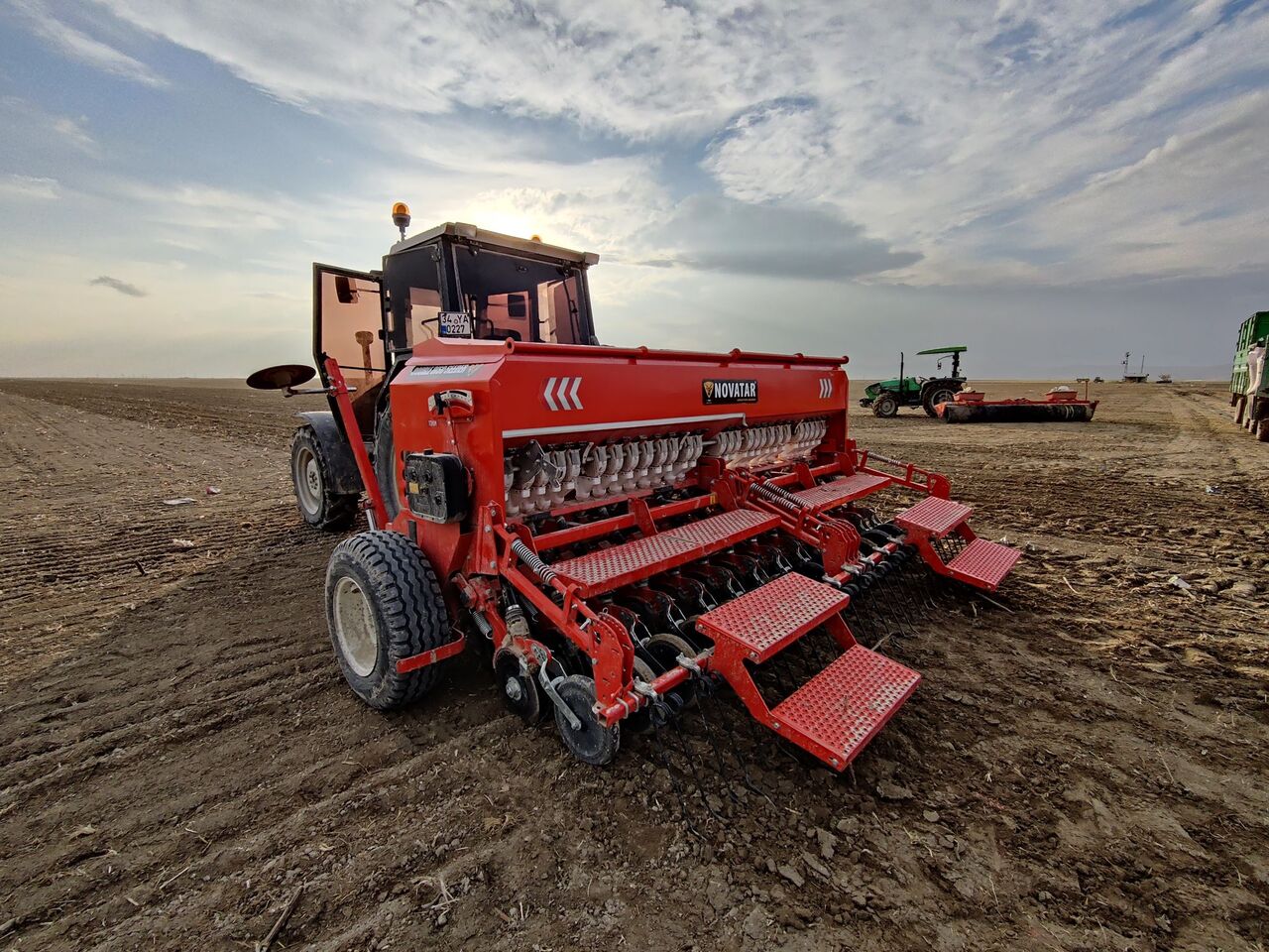 Novatar Seed Drill Machine - DARCY SERIES - מקדחת זריעה משולבת: תמונה 1 Novatar Seed Drill Machine - DARCY SERIES - מקדחת זריעה משולבת: תמונה 1