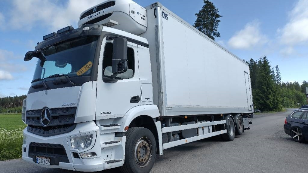 Mercedes-Benz Antos 2540 9,5m kylmäkori,Frc 2027 - משאית קירור: תמונה 1 Mercedes-Benz Antos 2540 9,5m kylmäkori,Frc 2027 - משאית קירור: תמונה 1