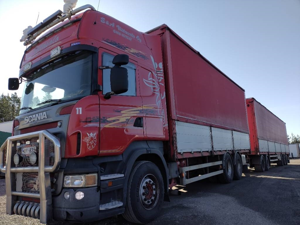 הַחכָּרָה Scania Nousukapelli+Jyki kärry 3m sisäkork.liukukatot  Scania Nousukapelli+Jyki kärry 3m sisäkork.liukukatot: תמונה 6