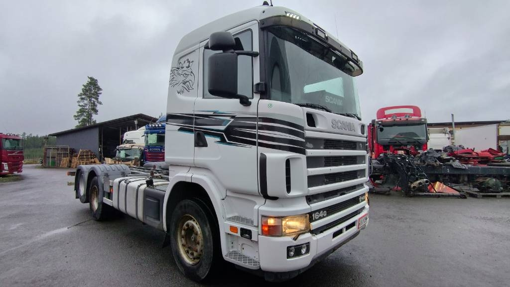 Scania R164 480 rautajouset,av4100mm , ADR. HIENO!! - משאית עם שלדת תא: תמונה 1 Scania R164 480 rautajouset,av4100mm , ADR. HIENO!! - משאית עם שלדת תא: תמונה 1