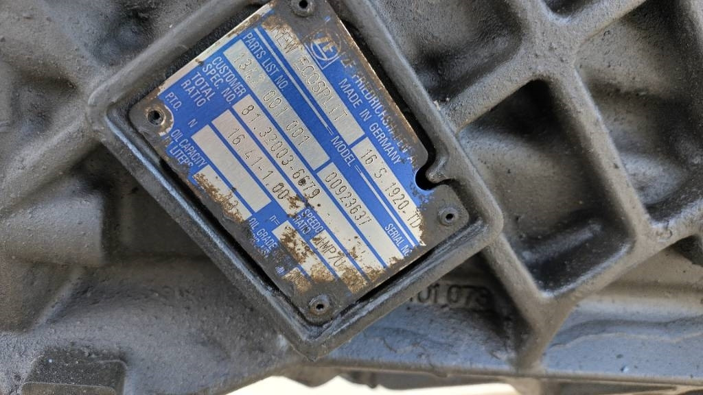 ZF 16s1920 TD vaihteisto - תיבת הילוכים עבור משאית: תמונה 3 ZF 16s1920 TD vaihteisto - תיבת הילוכים עבור משאית: תמונה 3
