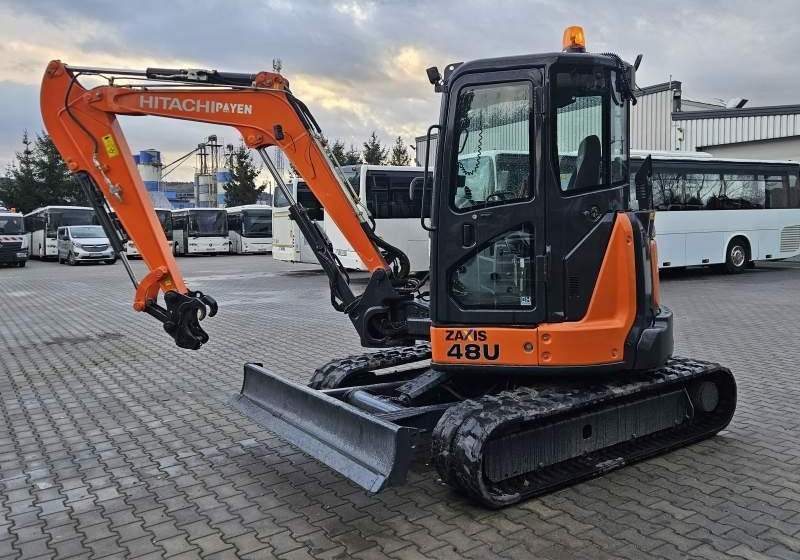 Hitachi ZX48U-5A CLR / 3 ŁYŻKI / SPROWADZONA / 2 300 MTH - מחפר סורק: תמונה 1 Hitachi ZX48U-5A CLR / 3 ŁYŻKI / SPROWADZONA / 2 300 MTH - מחפר סורק: תמונה 1