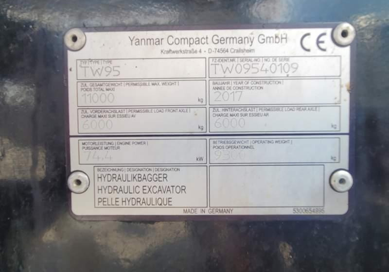 Schaeff TW95 / SPROWADZONA Z FRANCJI/ 6 500 MTH - מחפר גלגלים: תמונה 2 Schaeff TW95 / SPROWADZONA Z FRANCJI/ 6 500 MTH - מחפר גלגלים: תמונה 2