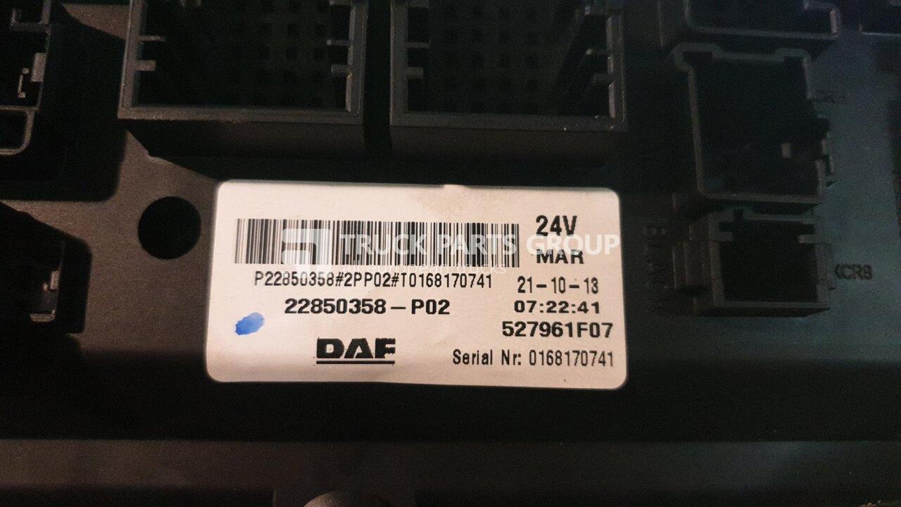 DAF DAF LF EURO 6 emission fuse box, central electric system 1714274, 22850358, 5058081, 1333370 - נתיך עבור משאית: תמונה 2 DAF DAF LF EURO 6 emission fuse box, central electric system 1714274, 22850358, 5058081, 1333370 - נתיך עבור משאית: תמונה 2