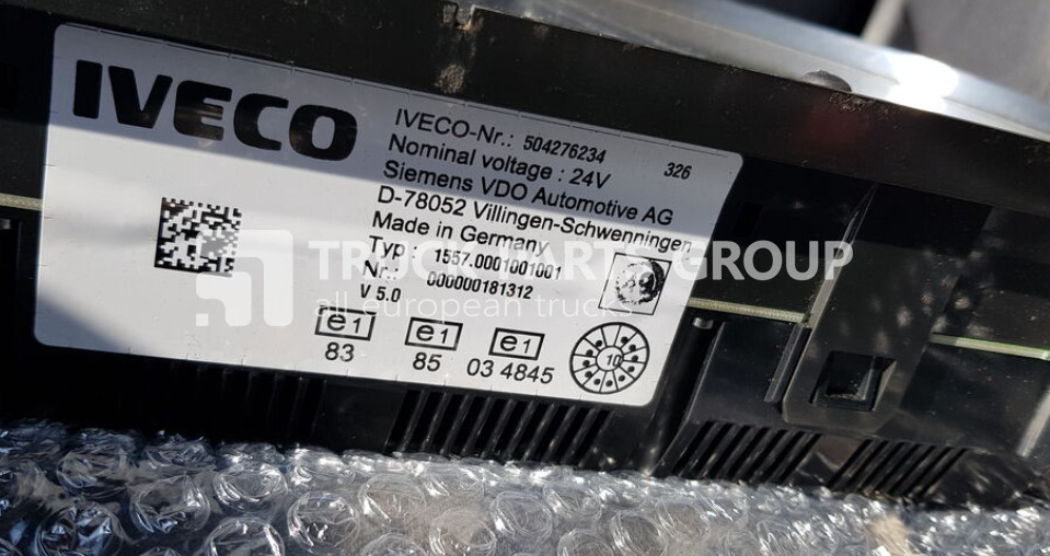 IVECO STRALIS EURO5 instrument panel, instrument cluster, dashboard, i dashboard - לוח מחוונים עבור משאית: תמונה 2 IVECO STRALIS EURO5 instrument panel, instrument cluster, dashboard, i dashboard - לוח מחוונים עבור משאית: תמונה 2