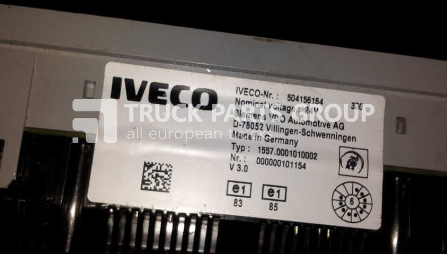 IVECO instrument panel, dashboard, combination kit, 504101669, 5041561 control unit - לוח מחוונים עבור משאית: תמונה 2 IVECO instrument panel, dashboard, combination kit, 504101669, 5041561 control unit - לוח מחוונים עבור משאית: תמונה 2