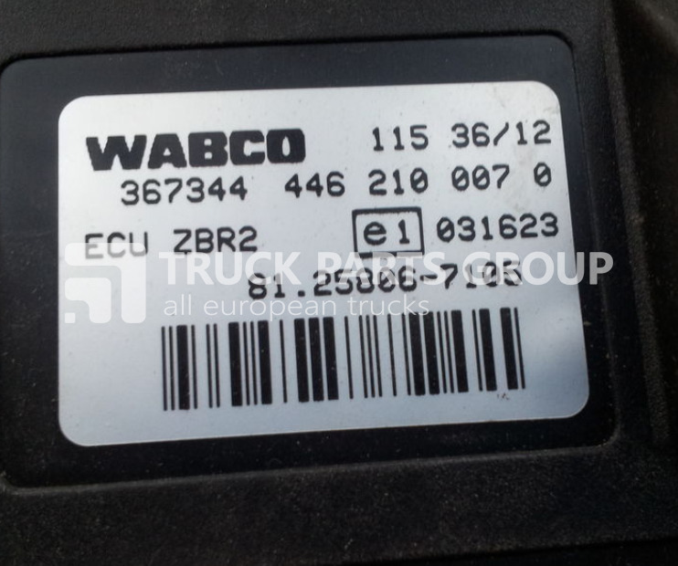 ECU עבור משאית MAN TGA, TGX, ECU central on-board computer ZBR, ZBR2, 81258067072, control unit: תמונה 8