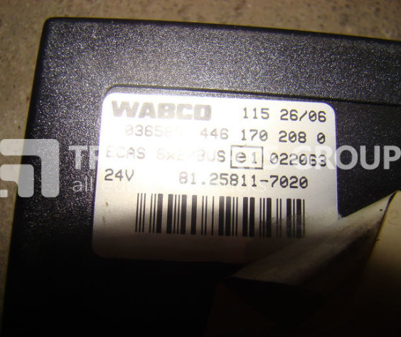 MAN TGX, TGS EURO5, EURO6 emission ECAS control unit, air suspension control unit - ECU עבור משאית: תמונה 5 MAN TGX, TGS EURO5, EURO6 emission ECAS control unit, air suspension control unit - ECU עבור משאית: תמונה 5