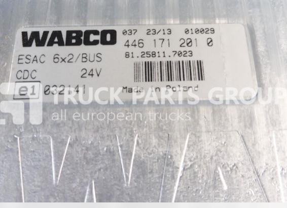 MAN TGX, TGS, EURO6. EURO 6 emission standard ESAC, ECAS control uni control unit - ECU עבור משאית: תמונה 1 MAN TGX, TGS, EURO6. EURO 6 emission standard ESAC, ECAS control uni control unit - ECU עבור משאית: תמונה 1