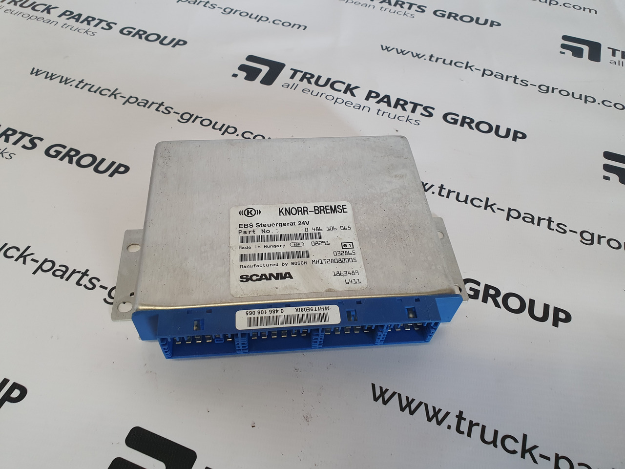 SCANIA T, P, G, L, R, series HPI EURO 3, EURO 4 EBS control unit, elect control unit - ECU עבור משאית: תמונה 1 SCANIA T, P, G, L, R, series HPI EURO 3, EURO 4 EBS control unit, elect control unit - ECU עבור משאית: תמונה 1