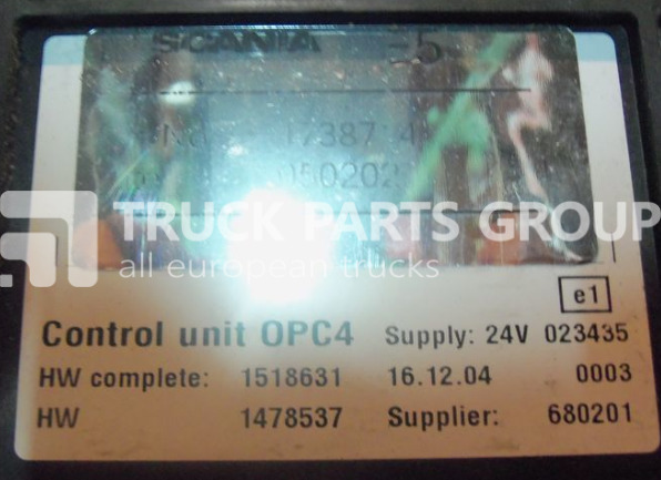 SCANIA T, P, G, L, R series OPC4 Control unit 1731140, 1750167, 17514664, 1754669, control unit - ECU עבור משאית: תמונה 1 SCANIA T, P, G, L, R series OPC4 Control unit 1731140, 1750167, 17514664, 1754669, control unit - ECU עבור משאית: תמונה 1