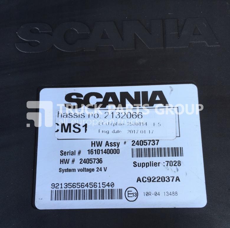 Scania T, P, G, R, L, S series ECU CMS control unit EURO6, EURO 6 emission, ECU hardware 2602986, 2497707, 2405737, 2132066, CMS1, 2405736, 2602986, 2628774, 2660726, 2672915, 2766145 - ECU עבור משאית: תמונה 1 Scania T, P, G, R, L, S series ECU CMS control unit EURO6, EURO 6 emission, ECU hardware 2602986, 2497707, 2405737, 2132066, CMS1, 2405736, 2602986, 2628774, 2660726, 2672915, 2766145 - ECU עבור משאית: תמונה 1