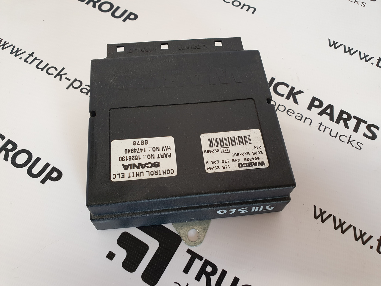 WABCO ECAS by WABCO for SCANIA EURO 3, EURO 4, EURO 5 P, G, R, T, L series 4461702060, 4461702160, 4461702050, 4460554060, 4461702150, 1530439, 1530440, 1851677, 1851676, 1526130, 1474949, 1759696. - ECU עבור משאית: תמונה 1 WABCO ECAS by WABCO for SCANIA EURO 3, EURO 4, EURO 5 P, G, R, T, L series 4461702060, 4461702160, 4461702050, 4460554060, 4461702150, 1530439, 1530440, 1851677, 1851676, 1526130, 1474949, 1759696. - ECU עבור משאית: תמונה 1