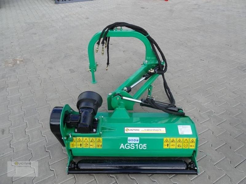 Geo AGS105 105cm Mini Böschungsmulcher Mulcher Mähwerk Schlegelmulcher NEU - מכסחת שוליים: תמונה 2 Geo AGS105 105cm Mini Böschungsmulcher Mulcher Mähwerk Schlegelmulcher NEU - מכסחת שוליים: תמונה 2