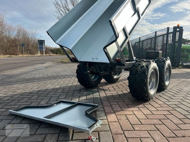 חָדָשׁ מסיר פסולת/ קרון נגרר חקלאי Vemac ATV Anhänger 1200kg Heckkipper Kipper Tandem Quad Traktor NEU: תמונה 10