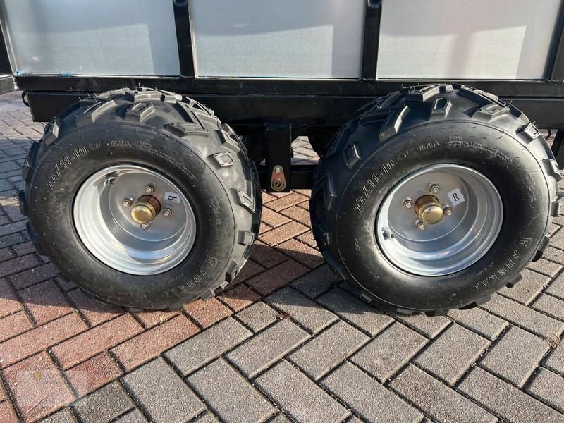 חָדָשׁ מסיר פסולת/ קרון נגרר חקלאי Vemac ATV Anhänger 1200kg Heckkipper Kipper Tandem Quad Traktor NEU: תמונה 16