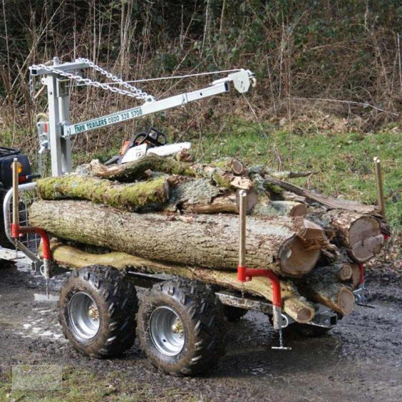 Vemac ATV Quad 2ton Rückewagen Holzrückewagen Forst Kran Traktor - קרון נגרר ליערות: תמונה 2 Vemac ATV Quad 2ton Rückewagen Holzrückewagen Forst Kran Traktor - קרון נגרר ליערות: תמונה 2