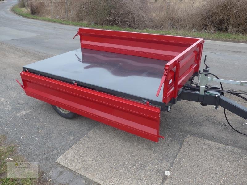 חָדָשׁ מסיר פסולת/ קרון נגרר חקלאי Vemac Kipper Heckkipper Kippanhänger Anhänger 2ton 2000kg NEU: תמונה 7