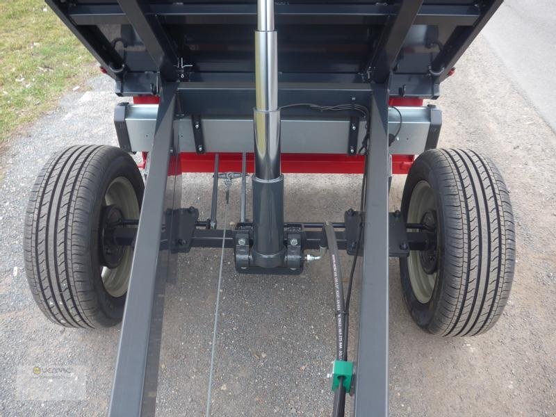 חָדָשׁ מסיר פסולת/ קרון נגרר חקלאי Vemac Kipper Heckkipper Kippanhänger Anhänger 2ton 2000kg NEU: תמונה 10