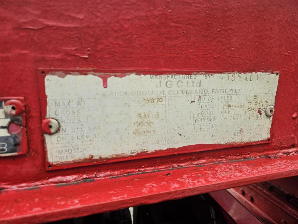 Jgc Tipping skelly - סמיטריילר מוביל מכולות/ החלפת גוף: תמונה 2 Jgc Tipping skelly - סמיטריילר מוביל מכולות/ החלפת גוף: תמונה 2