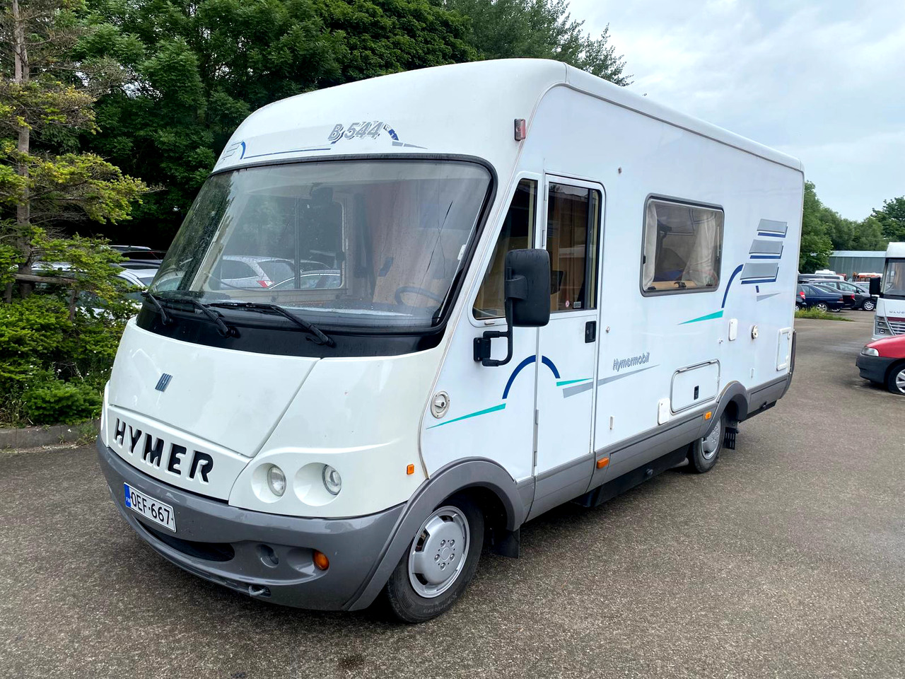 רכב ממונע משולב HYMER B544: תמונה 1