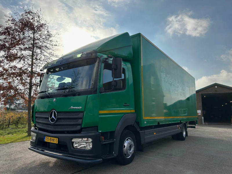 Mercedes-Benz Atego 1018 / NL TRUCK / EURO 6 / AIRCO / BOX+LIFT+SIDE DOOR / AUTOMATIC - משאית תיבה: תמונה 1 Mercedes-Benz Atego 1018 / NL TRUCK / EURO 6 / AIRCO / BOX+LIFT+SIDE DOOR / AUTOMATIC - משאית תיבה: תמונה 1