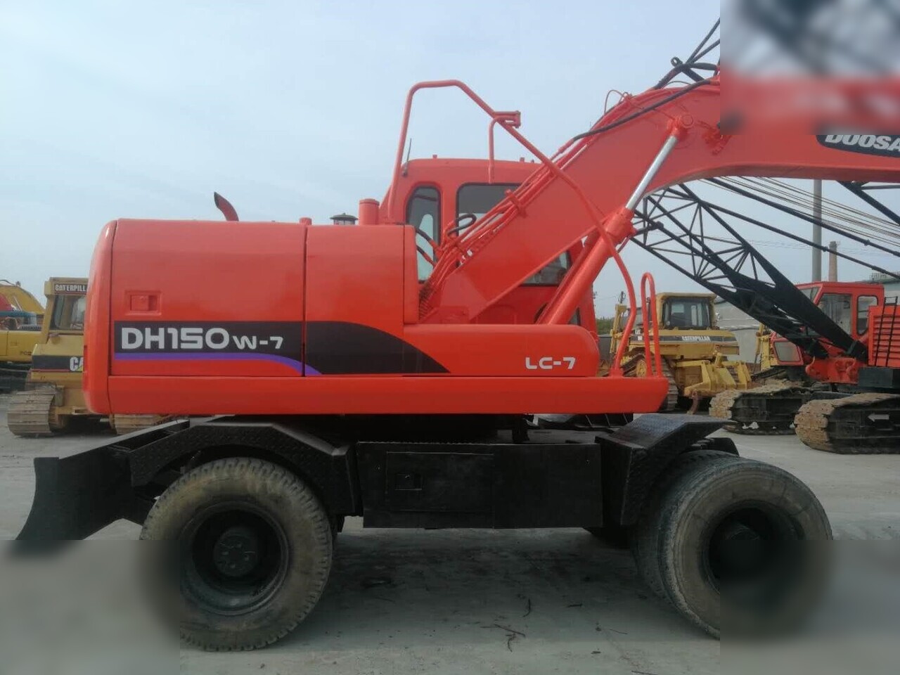 DOOSAN DH150W-7 - מחפר גלגלים: תמונה 5 DOOSAN DH150W-7 - מחפר גלגלים: תמונה 5